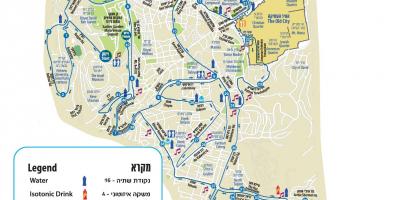 خريطة القدس الماراثون