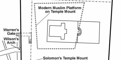 خريطة هيرودس معبد